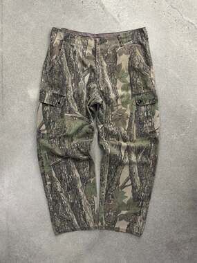 Vintage Winchester Trebark Camo Cargo Pants - 36”